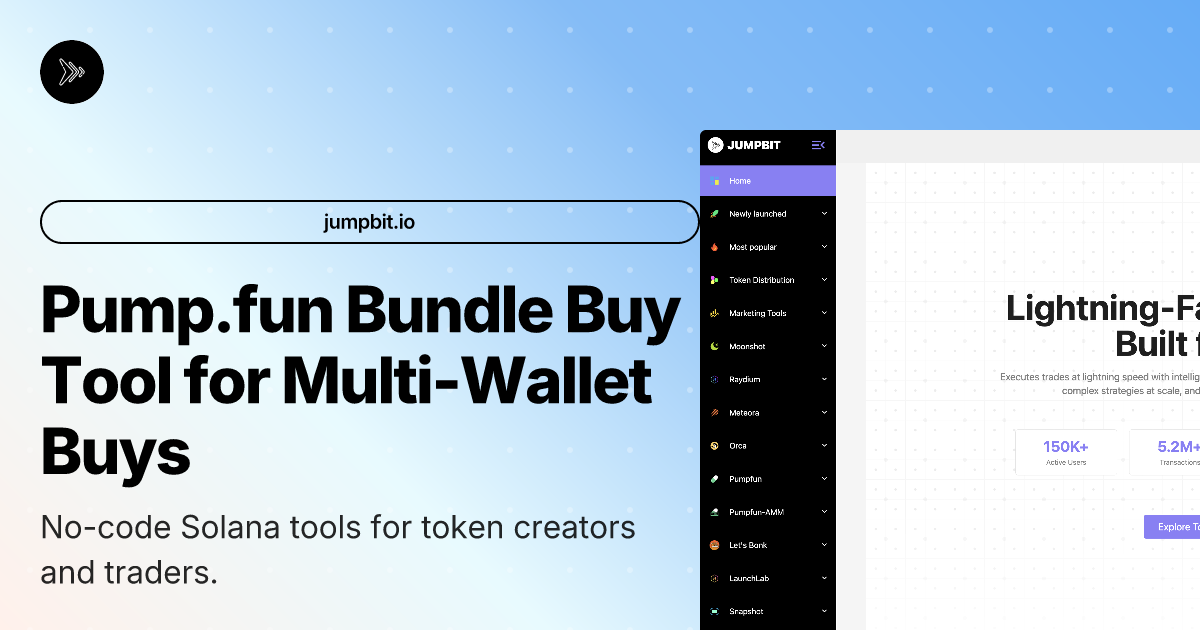 Pump.fun Bundle Buy Tool for Multi-Wallet Buys
